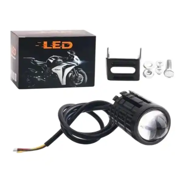 Spot LED pentru motocicletă, 6000 lm, lumină albă și galbenă, 30 W, impermeabil, IP67, lumină suplimentară pentru motocicletă off-road Promoție