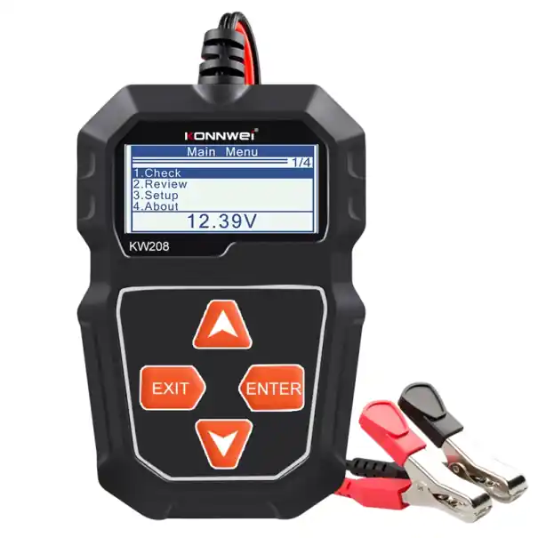 Tester de baterii auto 12V cu ecran LCD iluminat Măsurător digital portabil de tensiune Starea bateriei Instrument de diagnosticare Cumpără online