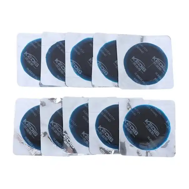 Reducere de preț Kit de reparare a anvelopelor 20 buc 42mm autoadezive petice de cauciuc pentru mașina, bicicleta, duba, camion, repararea portabilă a puncțiilor