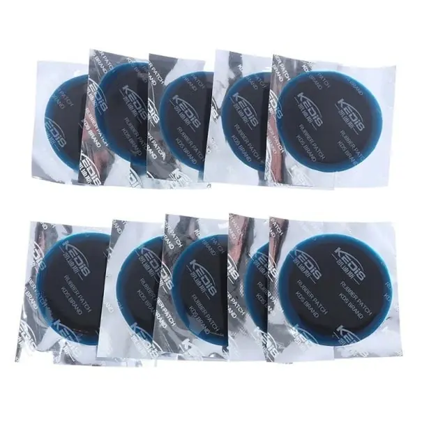 Ofertă Kit de reparare a anvelopelor 20 buc 55 mm autoadezive petice de cauciuc autoadezive pentru mașina, bicicleta, furgoneta, camion, portabil, ultra-subțire, reparare a puncțiilor