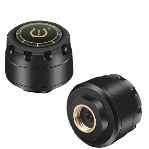 TPMS Bluetooth 5.0 pentru auto și motocicletă Set 2 senzori externi 0–8 bar monitorizare presiune și temperatură anvelope Ofertă exclusivă