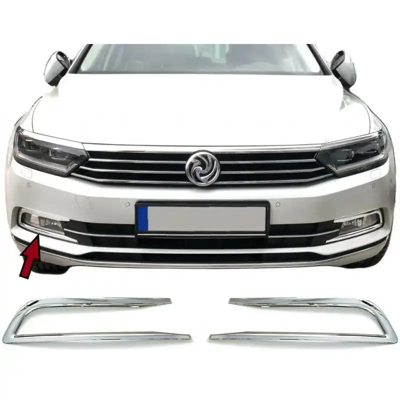 Vezi acum Set ornamente crom proiectoare VW Passat B8 2015-prezent - CROM5590