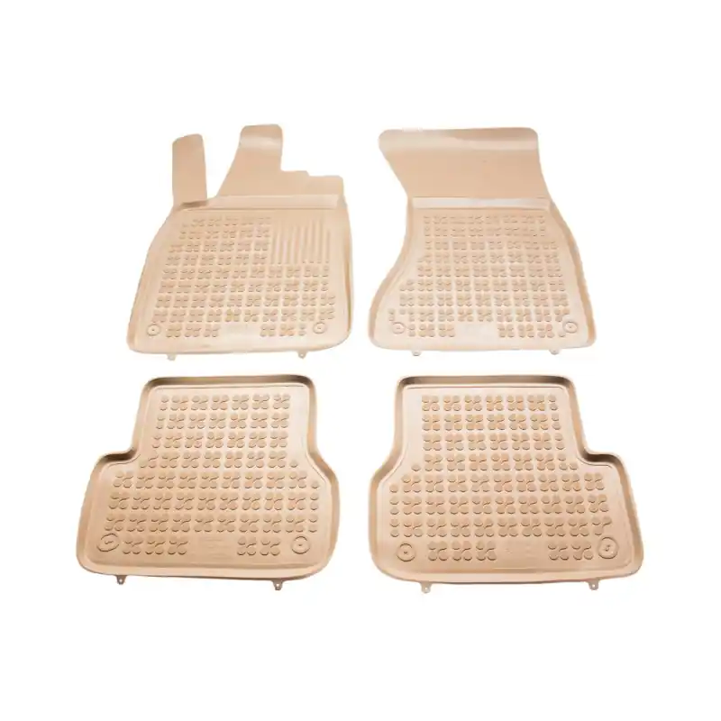 Covorase auto AUDI A6 C7 2011-2018 - TPE - tip tavita - bej - REZAW PLAST Reducere extra