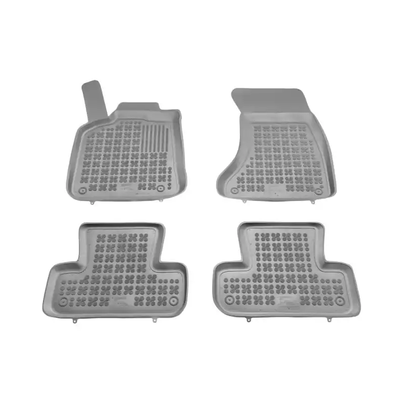 Plată sigură Covorase auto AUDI Q5 I 2008-2017 - TPE - tip tavita - gri - REZAW PLAST