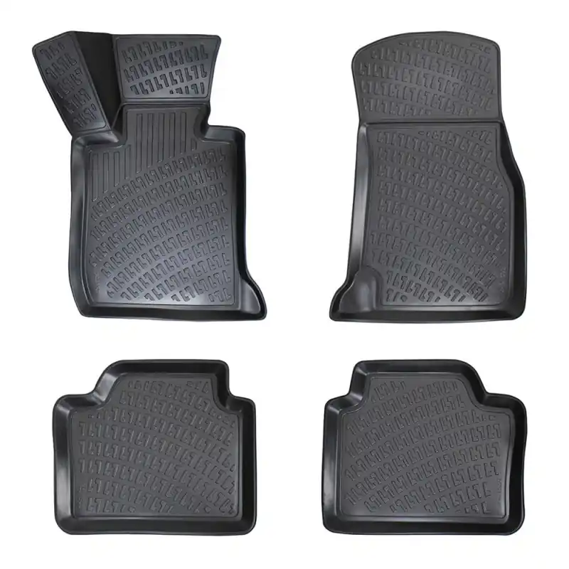Livrare gratuită Covorase auto BMW Seria 3 (E90 / E91 / E92 / E93) 2004-2011 (4 bucati) - TPE - tip tavita - UMBRELLA