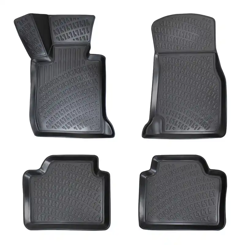 Preț promoțional Covorase auto BMW Seria 3 (F30 / F31 / F34) 2011-2018 (4 bucati) - TPE - tip tavita - UMBRELLA