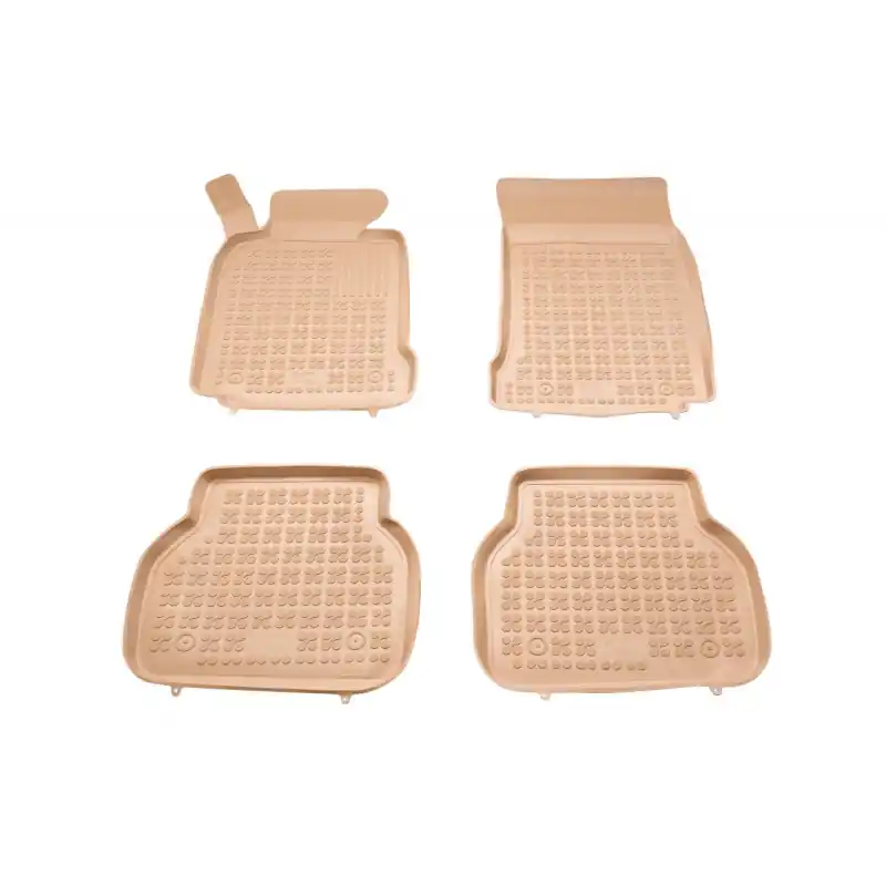 Covorase auto BMW Seria 5 E39 1995-2003 - TPE - tip tavita - bej - REZAW PLAST Plată sigură