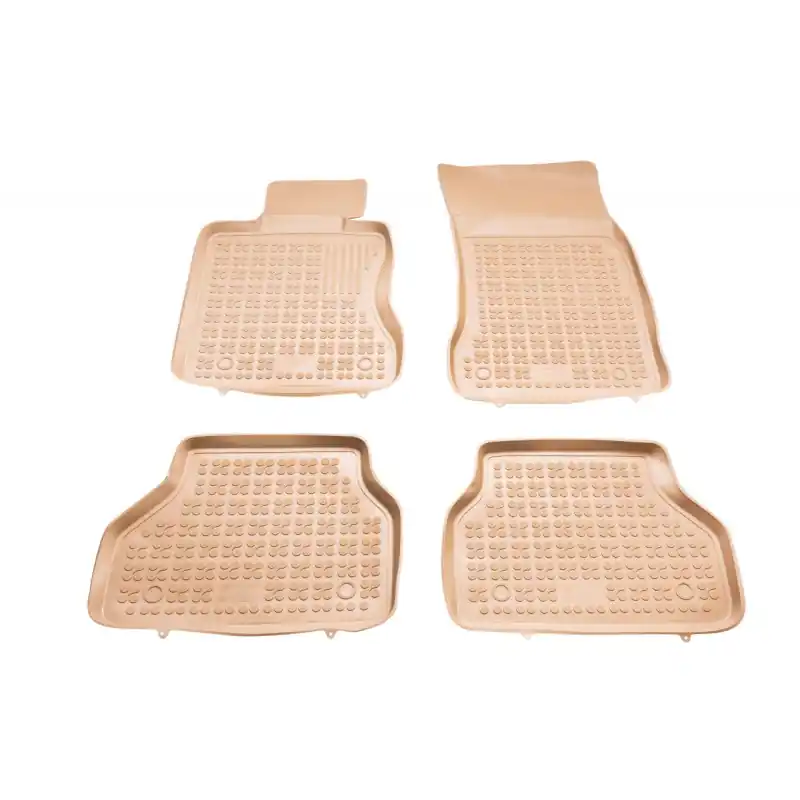 Covorase auto BMW Seria 5 E60 / E61 2003-2010 - TPE - tip tavita - bej - REZAW PLAST Cel mai bun preț
