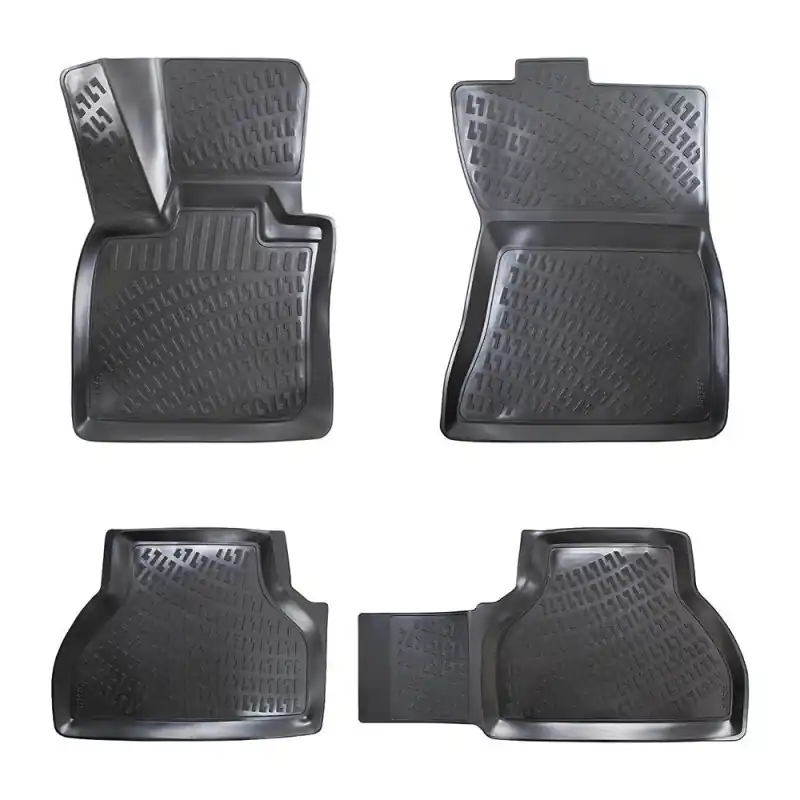 Covorase auto BMW X5 (E70) 2006-2013 (5 bucati) - TPE - tip tavita - UMBRELLA Cel mai bun preț