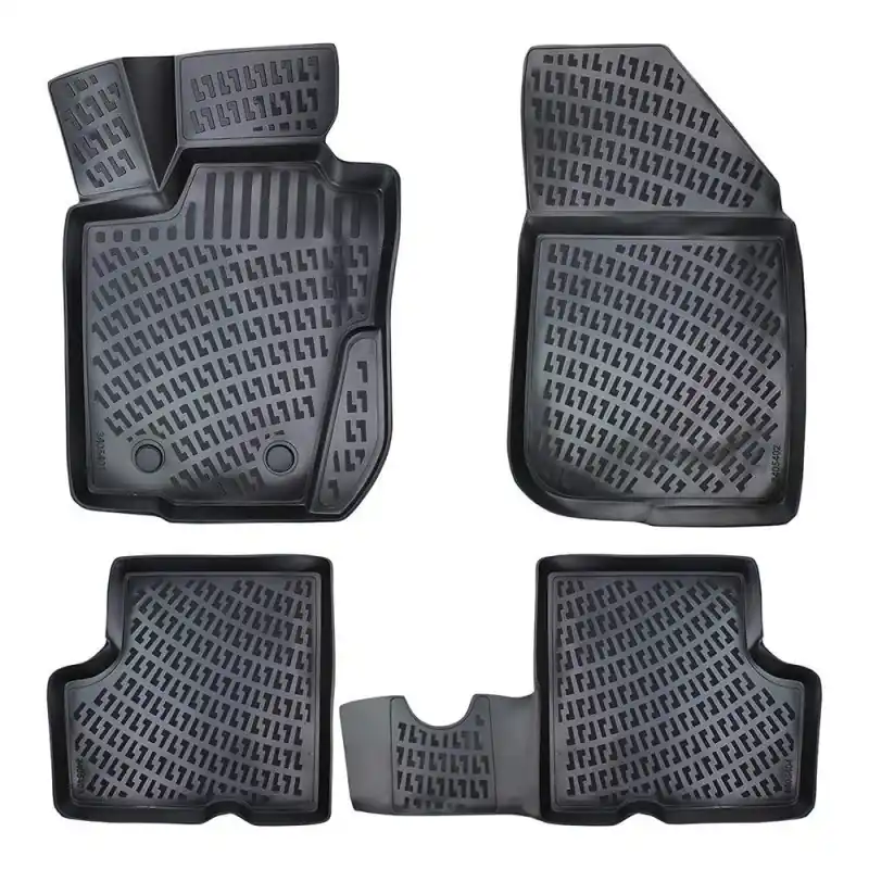 Noutate Covorase auto DACIA Duster I 2010-2017 (5 bucati) - TPE - tip tavita - UMBRELLA