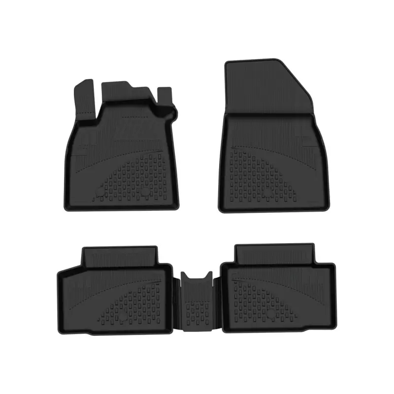 Covorase auto DACIA Duster III 2024-prezent (doar Full Hybrid, cu GPL din fabrica) - TPE - tip tavita - SAHLER (4.5D Ultra) Mai ieftin