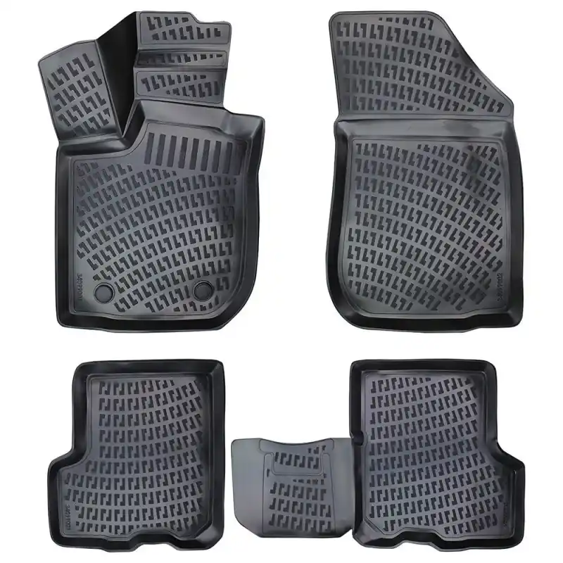 Covorase auto DACIA Sandero Stepway II 2012-2020 (5 bucati) - TPE - tip tavita - UMBRELLA Chilipir