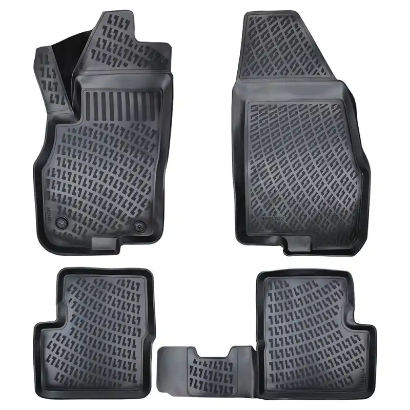 Retur ușor Covorase auto FIAT Punto III 2005-2018 (5 bucati) - TPE - tip tavita - UMBRELLA