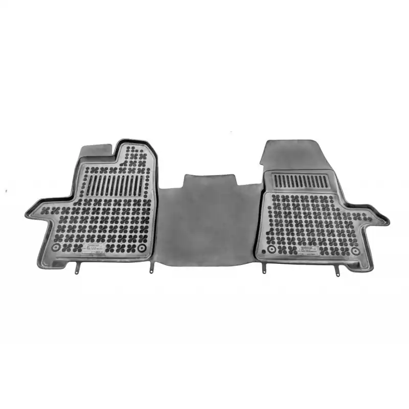 Retur ușor Covorase auto FORD Transit Custom I 2012-2023 (2 locuri) - TPE - tip tavita - REZAW PLAST