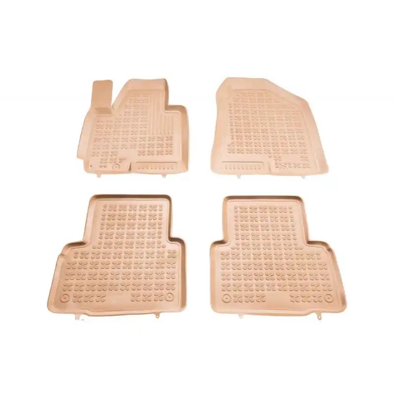 Covorase auto HYUNDAI ix35 2009-2015 - TPE - tip tavita - bej - REZAW PLAST Plată securizată