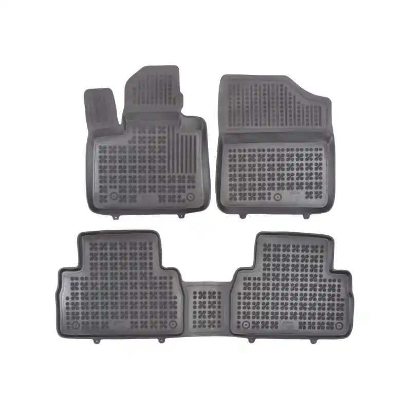 Reducere Covorase auto HYUNDAI Santa Fe IV 2020-2023 Facelift HYBRID (5 locuri) - TPE - tip tavita - REZAW PLAST