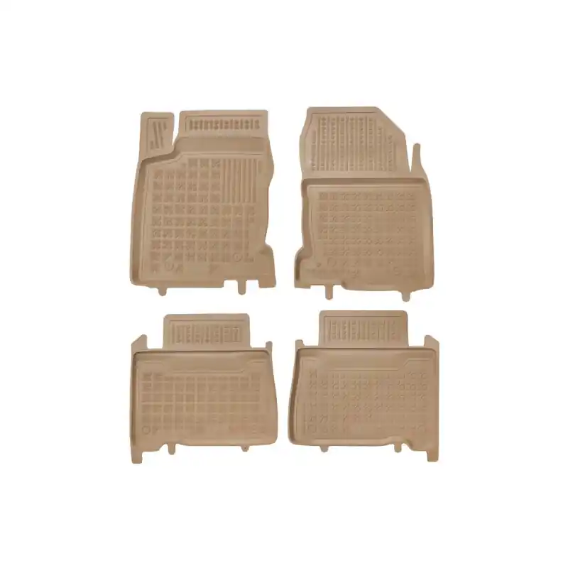 Livrare expres Covorase auto LEXUS NX (AZ10) 2014-2021 - TPE - tip tavita - bej - REZAW PLAST