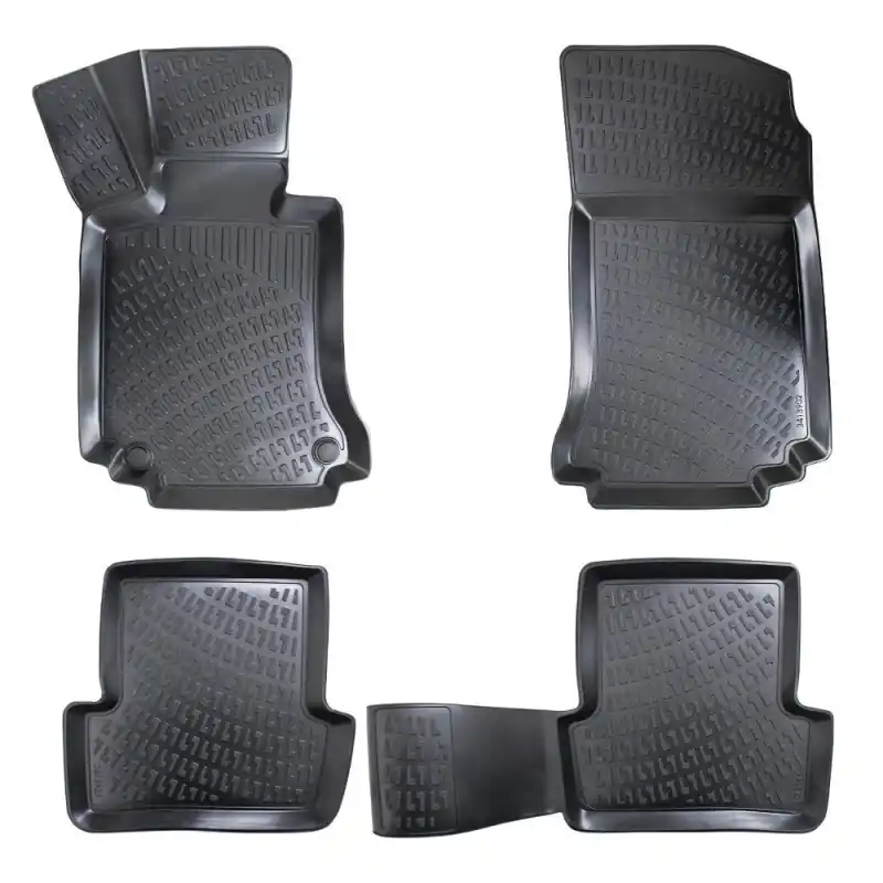 Covorase auto MERCEDES Clasa C (W204) 2008-2015 (5 bucati) - TPE - tip tavita - UMBRELLA Reducere de preț