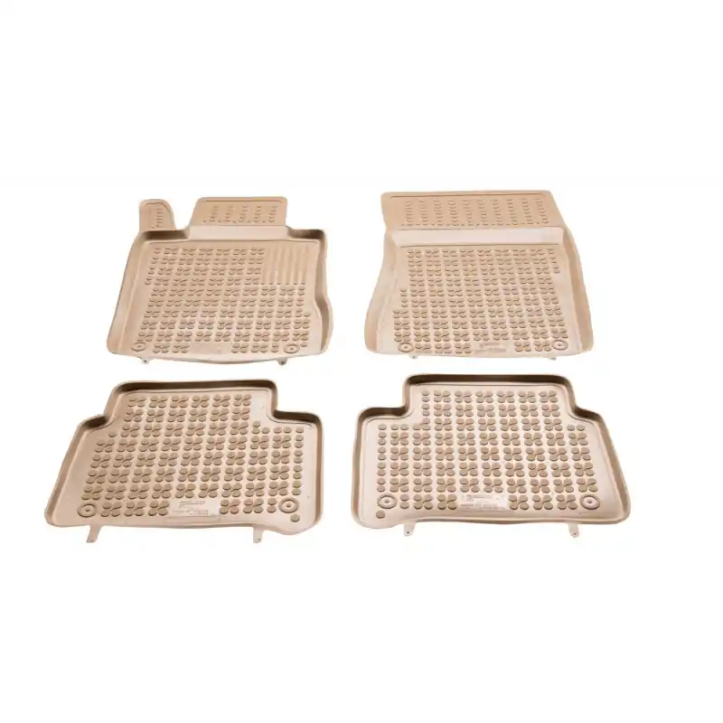 Chilipir Covorase auto MERCEDES Clasa E W211 2002-2009 - TPE - tip tavita - bej - REZAW PLAST