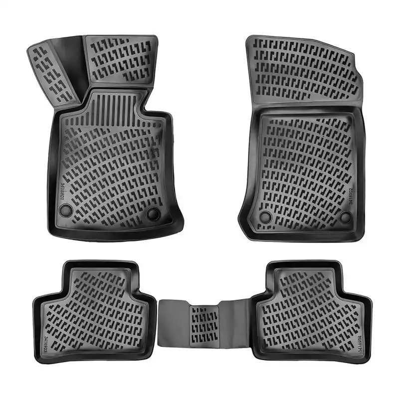 Covorase auto MERCEDES GLK (X204) 2008-2015 (5 bucati) - TPE - tip tavita - UMBRELLA Premium