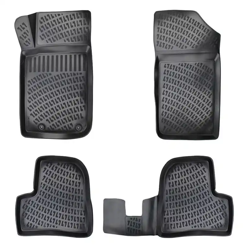 Covorase auto PEUGEOT 206 1998-2013 (5 bucati) - TPE - tip tavita - UMBRELLA Popular