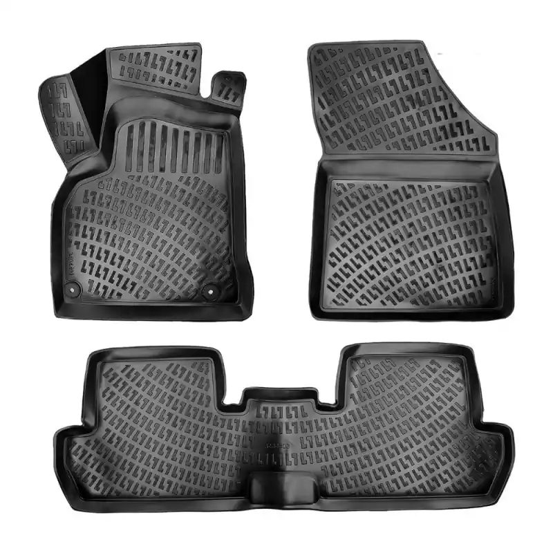 Covorase auto PEUGEOT 3008 I 2007-2016 (3 bucati) - TPE - tip tavita - UMBRELLA Ofertă limitată