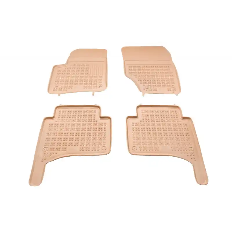 Reducere de preț Covorase auto PORSCHE Cayenne I 2002-2010 - TPE - tip tavita - bej - REZAW PLAST