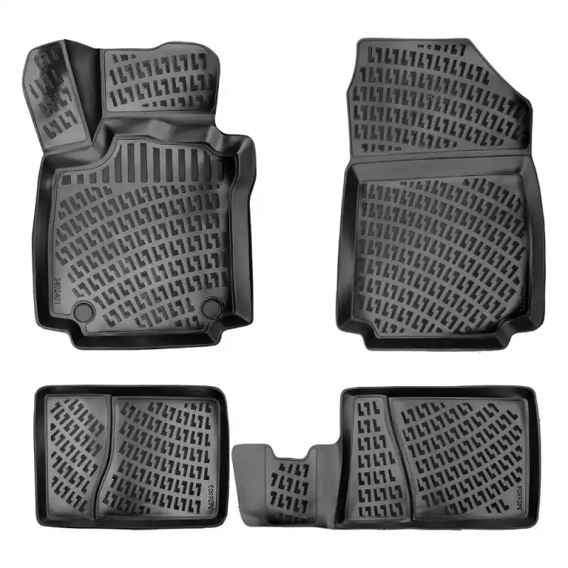 Covorase auto RENAULT Clio Symbol 1999-2008 (5 bucati) - TPE - tip tavita - UMBRELLA Plată sigură