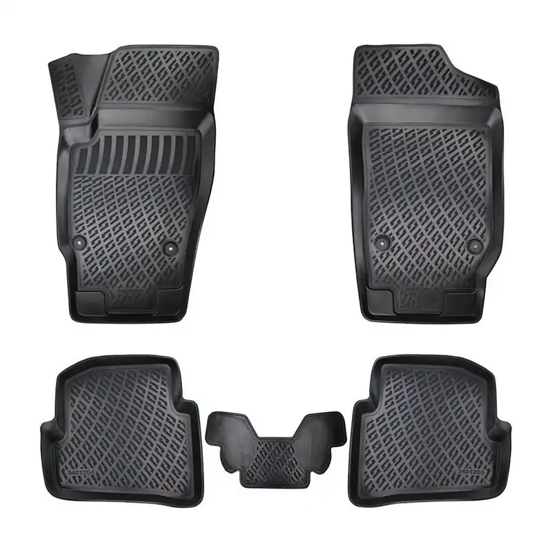 Reducere extra Covorase auto SKODA Fabia I 1999-2007 (5 bucati) - TPE - tip tavita - UMBRELLA