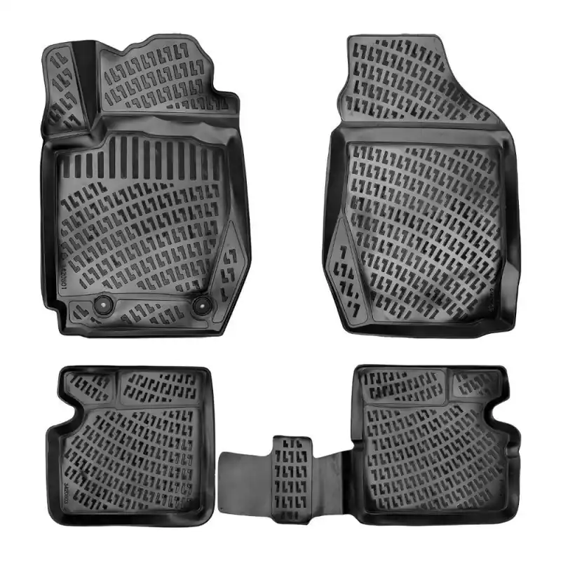 Plată securizată Covorase auto TOYOTA Corolla IX (E120/E130) 2002-2008 (5 bucati) - TPE - tip tavita - UMBRELLA