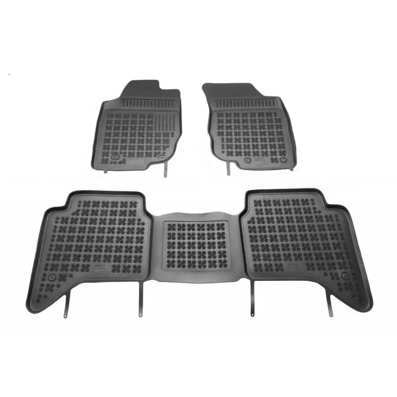 Covorase auto TOYOTA Hilux VII 2004-2015 (4 usi) - TPE - tip tavita - REZAW PLAST Livrare gratuită