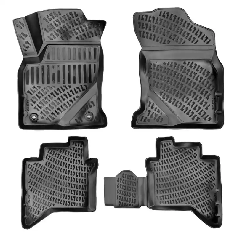 Covorase auto TOYOTA Hilux VIII 2015-2025 (5 bucati) - TPE - tip tavita - UMBRELLA Retur gratuit