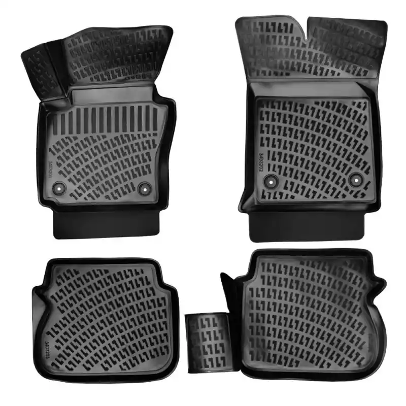 Plată sigură Covorase auto VW Caddy III 2003-2020 (5 bucati) - TPE - tip tavita - UMBRELLA