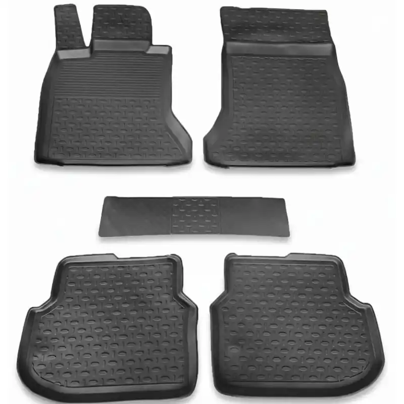 Mai ieftin Covorase cauciuc BMW Seria 5 F10 / F11 2010-2013 Pre-Facelift - tip tavita - SEINTEX