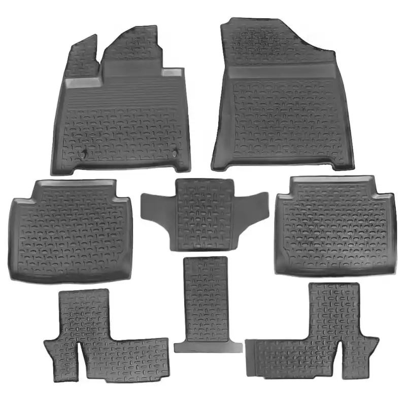 Comandă acum Covorase cauciuc HYUNDAI Santa Fe V 2024-prezent 5/7 locuri - tip tavita - SEINTEX