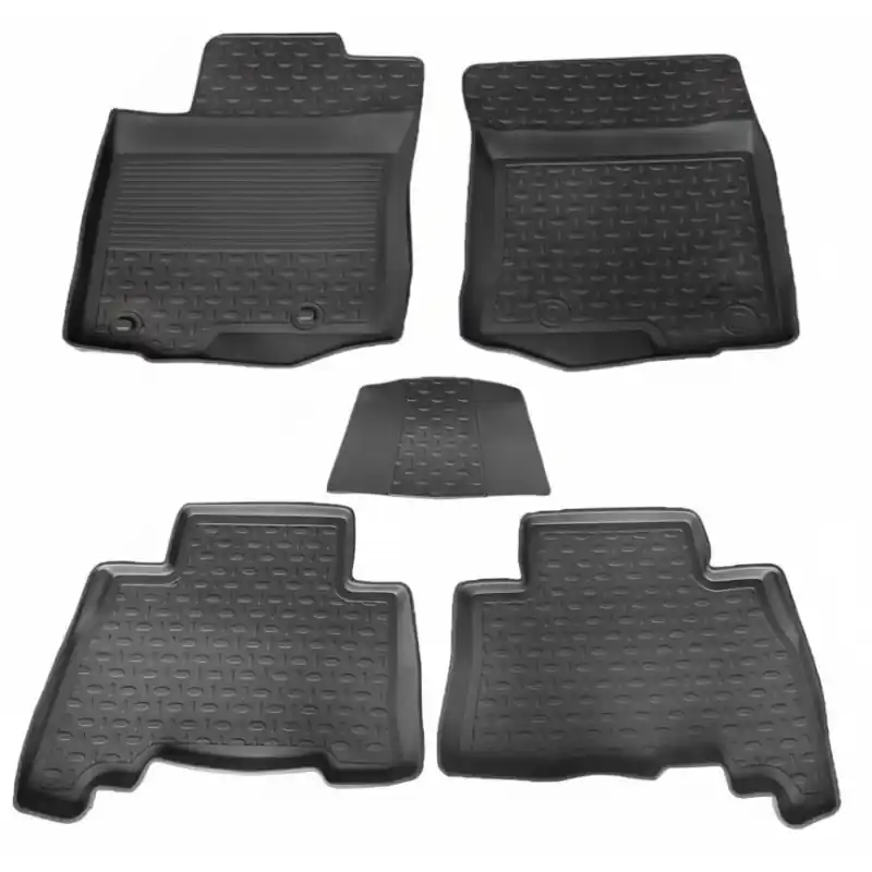 Super ofertă Covorase cauciuc TOYOTA Land Cruiser Prado J150 2009-2023 (5 usi) - tip tavita - SEINTEX