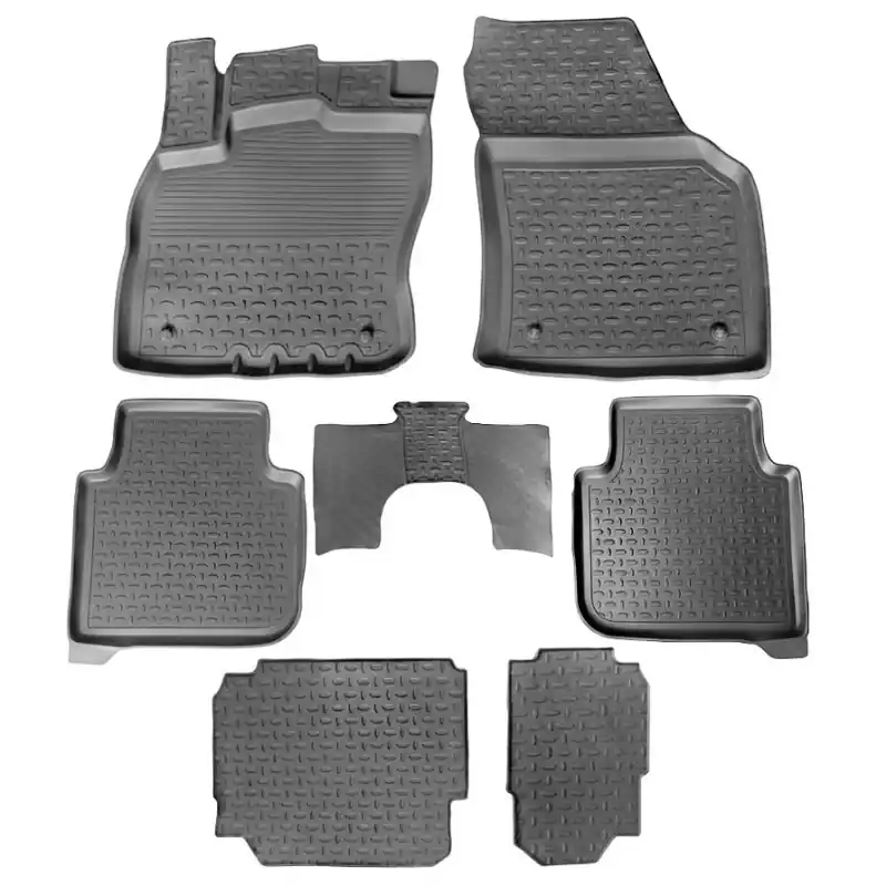 Promoție Covorase cauciuc VW Tiguan Allspace 2016-prezent (5 sau 7 locuri) - tip tavita - SEINTEX