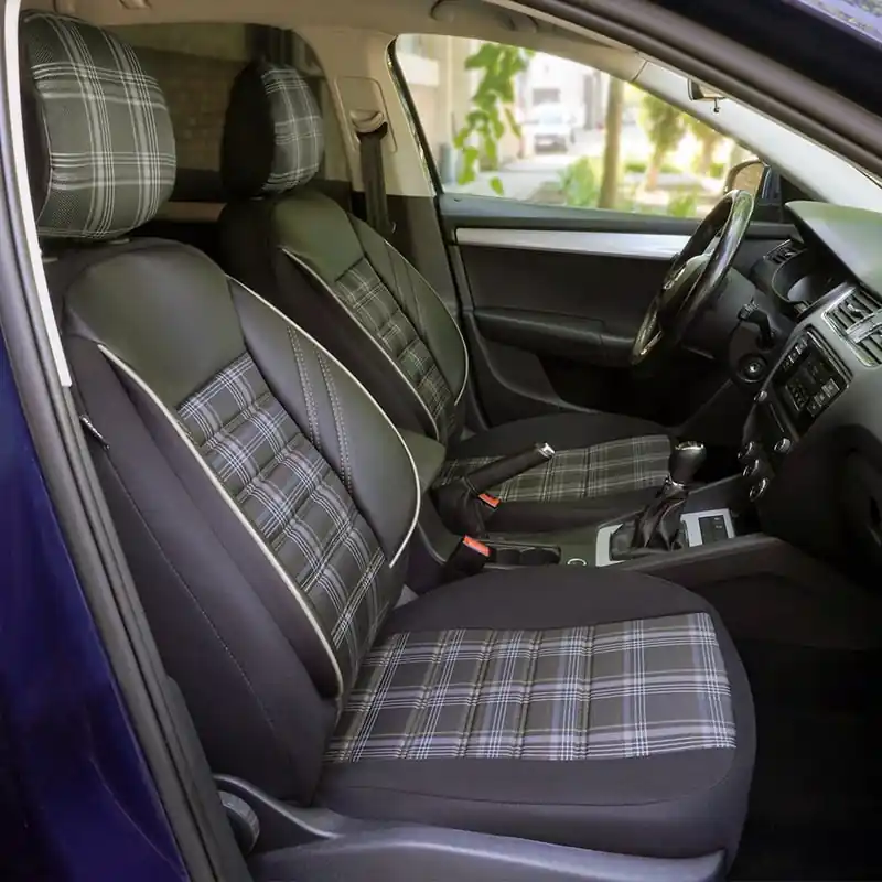 Retur gratuit Huse scaune auto compatibile SUZUKI Vitara IV 2015-prezent (5 usi) - Sport - Culoare: negru + gri