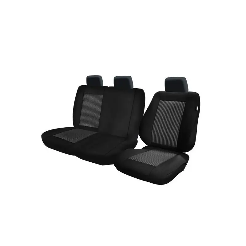 Super ofertă Huse scaune auto fata (2+1) OPEL Vivaro A 2001-2014 - autoutilitare - Standard Line - Culoare: negru