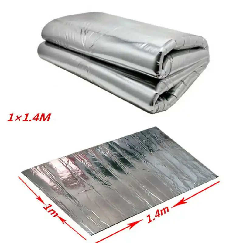 Ofertă exclusivă Material insonorizant aluminiu 6mm 1.4 x 1m