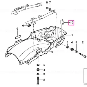 Reducere Montaj cauciuc stanga - BMW Motorrad