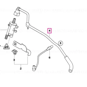 Cumpără acum Teava aerisire rezervor - BMW - Mini