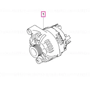 Reducere specială Alternator compact schimb 100A - BMW
