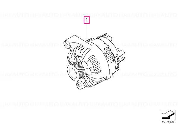 Reducere specială Alternator compact schimb 100A - BMW