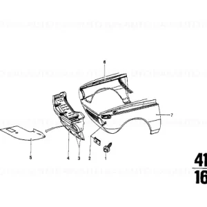 Panou lateral față dreapta - BMW Mai ieftin
