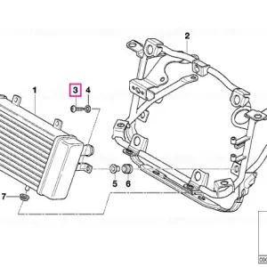 Cumpără online Șurub ISA M6X16-8.8-ZNS3 - BMW Motorrad