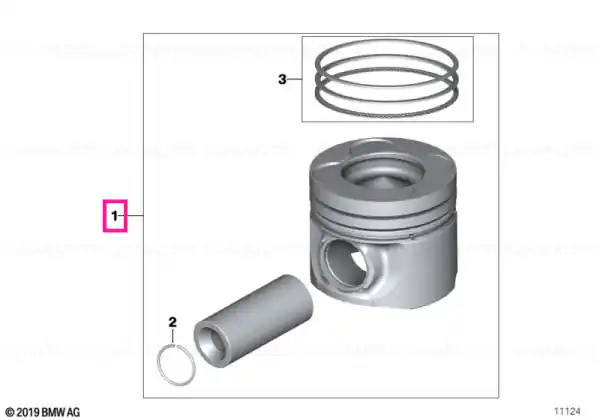 Piston Mahle 83,940MM(0) - BMW Cumpărături sigure