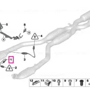 Sondă lambda reglare L= 340MM - BMW Ofertă exclusivă