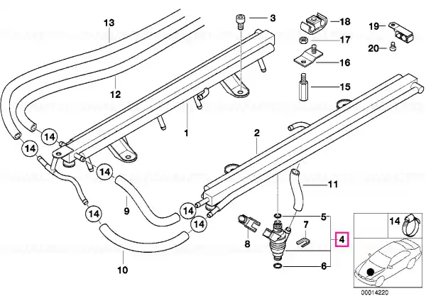 Injector - BMW Doar azi