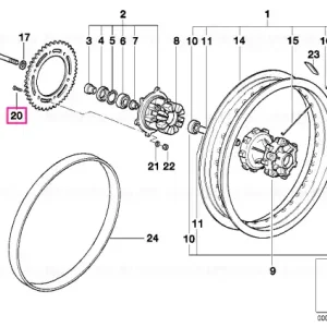 Șurub hexagonal M8X30 - BMW Motorrad Reduceri